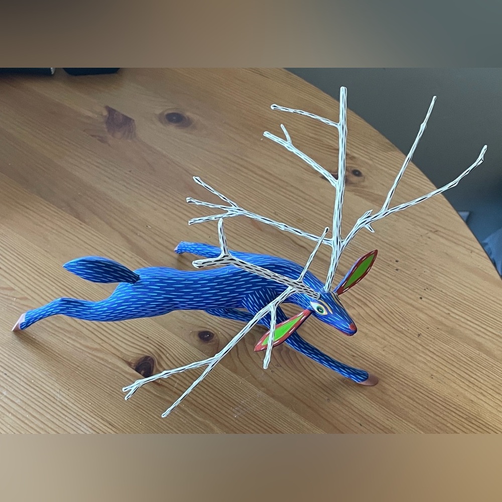 Spectacular Deer Alebrije-Folk Art from Oaxaca, Mexico. A rare find!